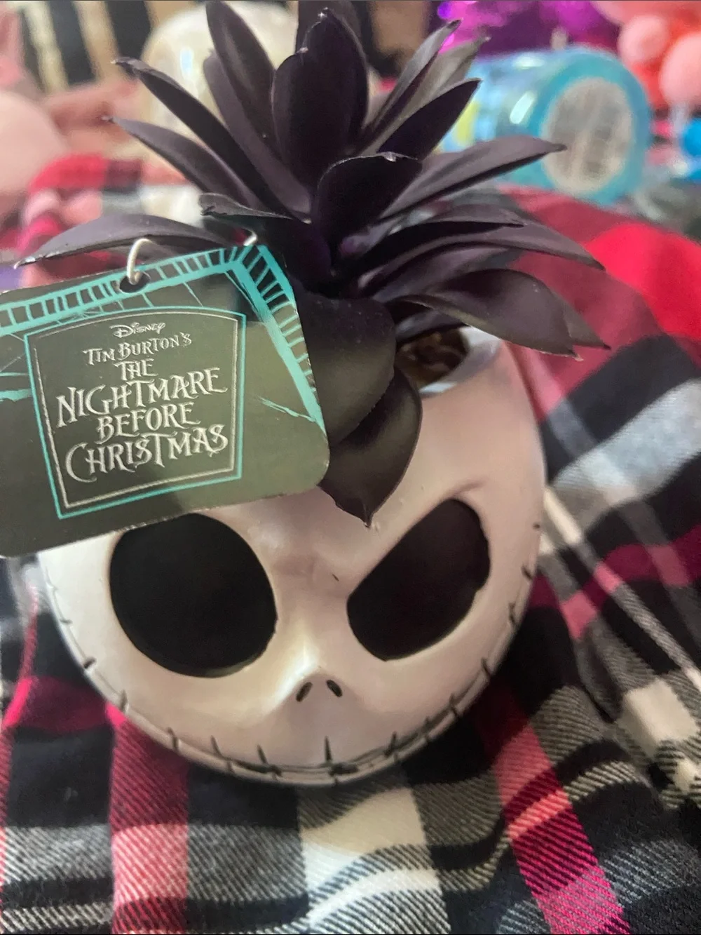 The Nightmare Before Christmas Jack Skellington Planter - Black & White
